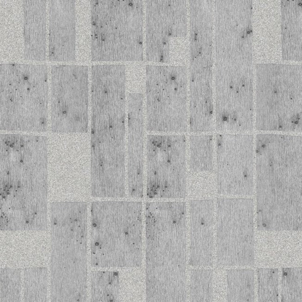 Arte designer Wallpaper Quadra Metal X per meter-DEsigner wallpaper-Renaissance Design Studio