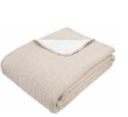 Quilt LEVINE 240 x 260 cm in TAUPE-quilt-Renaissance Design Studio