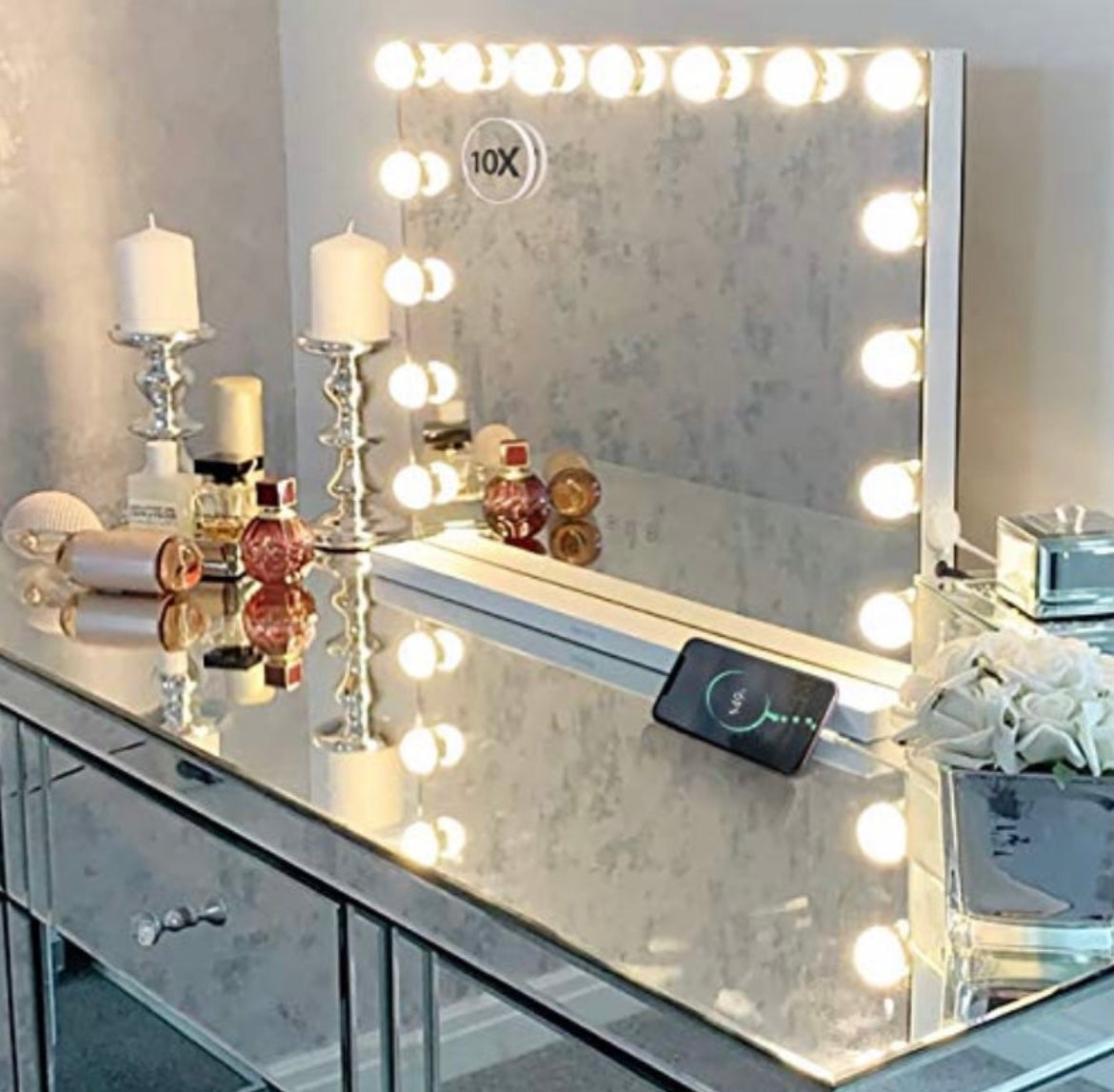 Rachel Hollywood 7 Drawer dressing table reduced to half price !-Renaissance Design Studio
