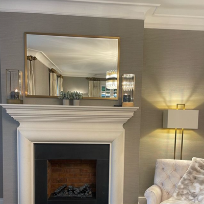 Radley designer Brass Mirror