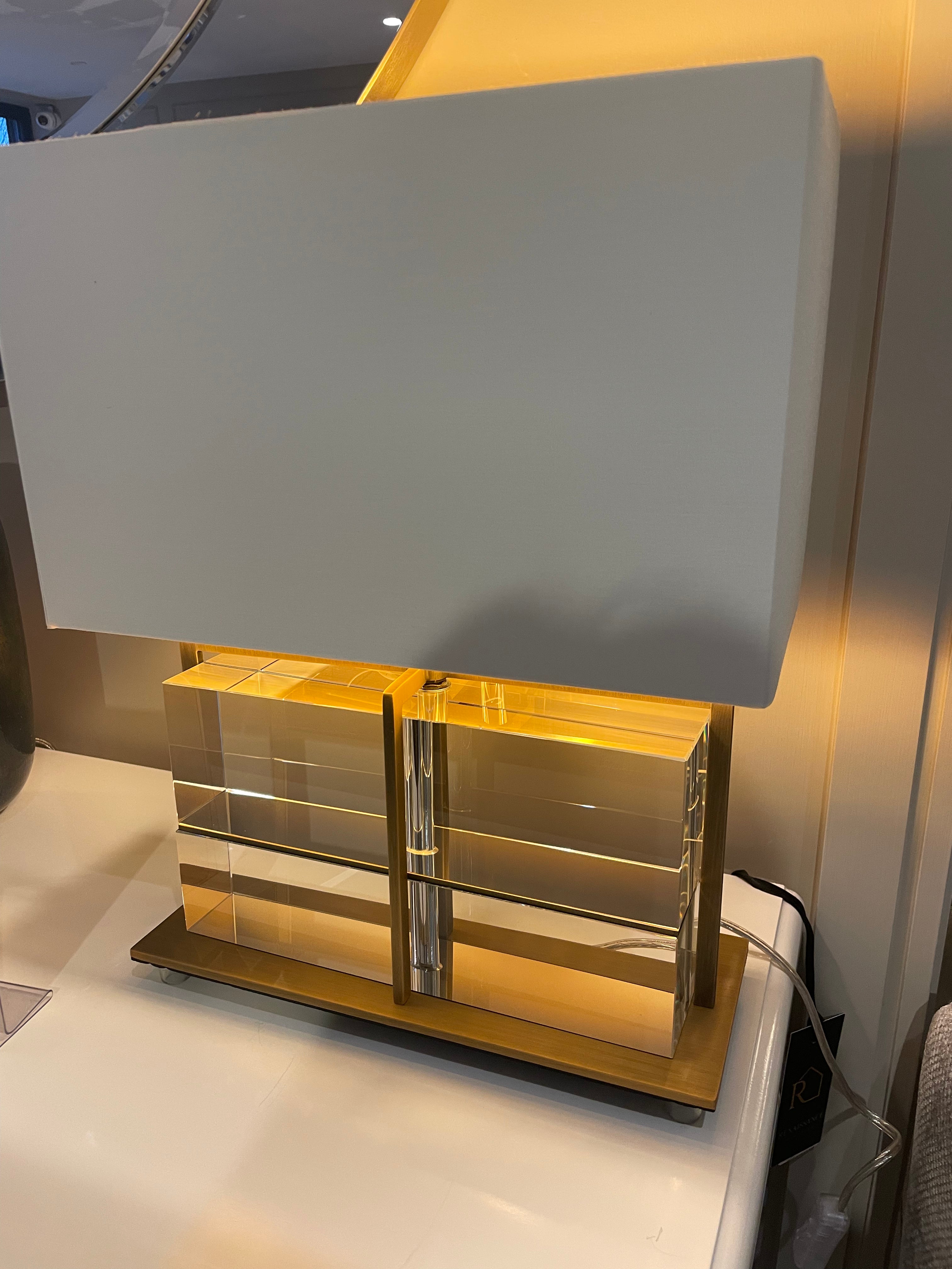 Rambla Table lamp.with shade-table lamp-Renaissance Design Studio