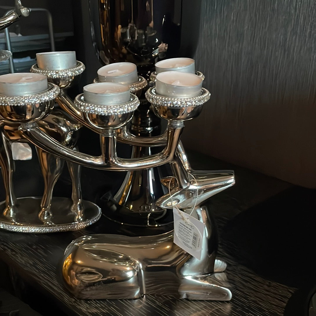 Reindeer Tealight Candle Holder - 1/2 Price-Renaissance Design Studio