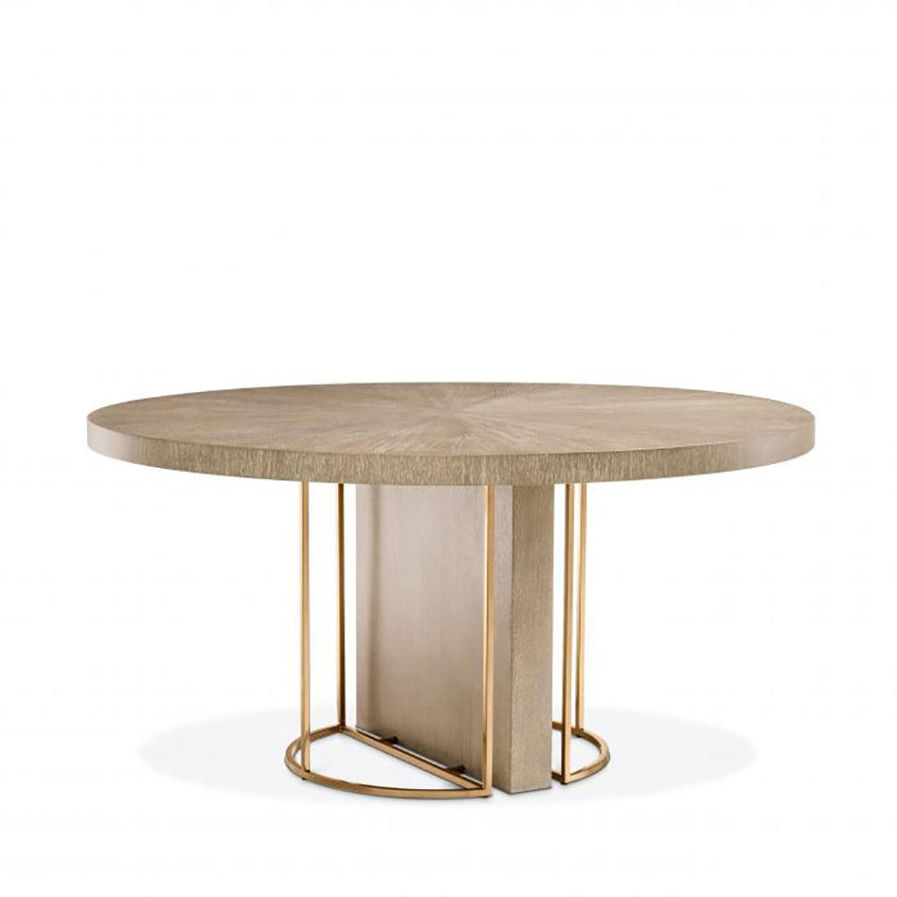 Remington dining table by Eichholtz-Dining table round-Renaissance Design Studio