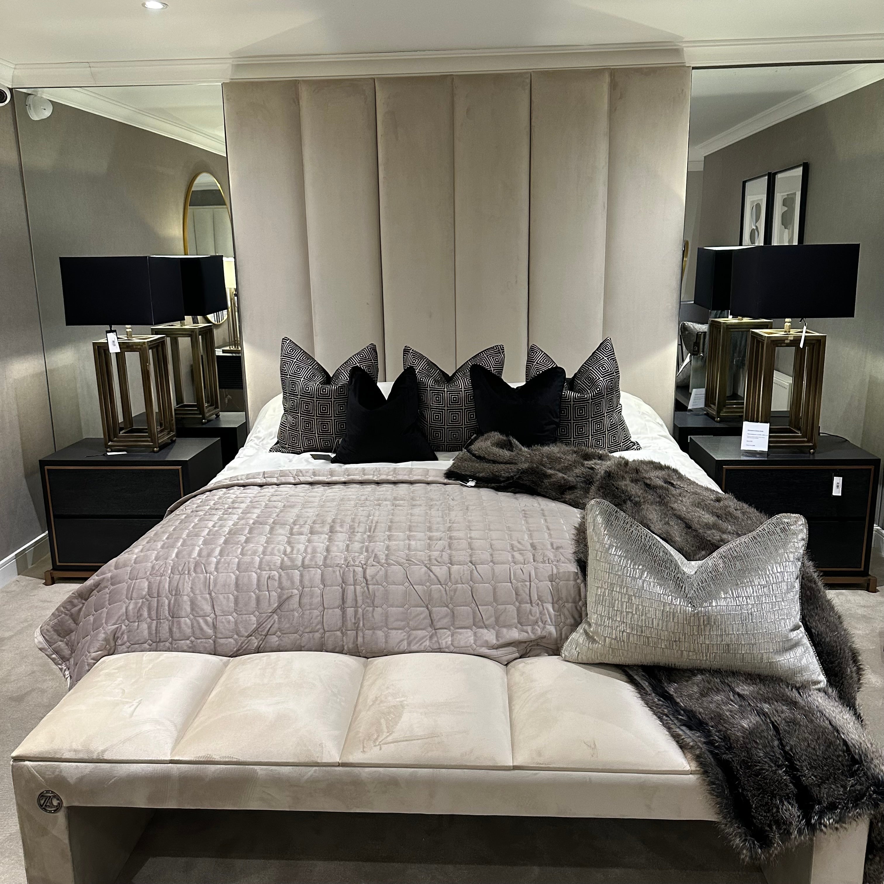 Renaissance Full Height Emilia Headboard-Renaissance Design Studio