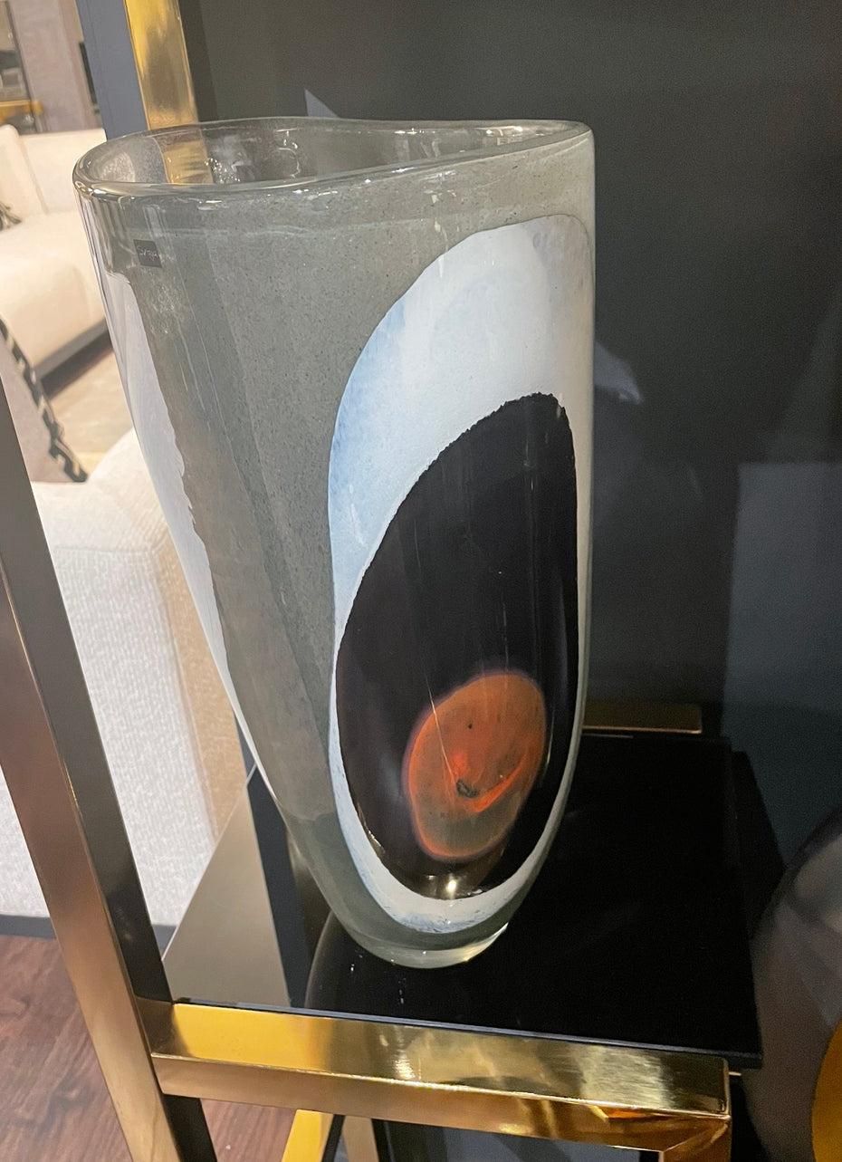 Renaissance large glass vase-Renaissance Design Studio
