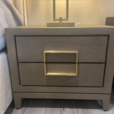Renaissance Luxury 2 drawer  bedside cabinet