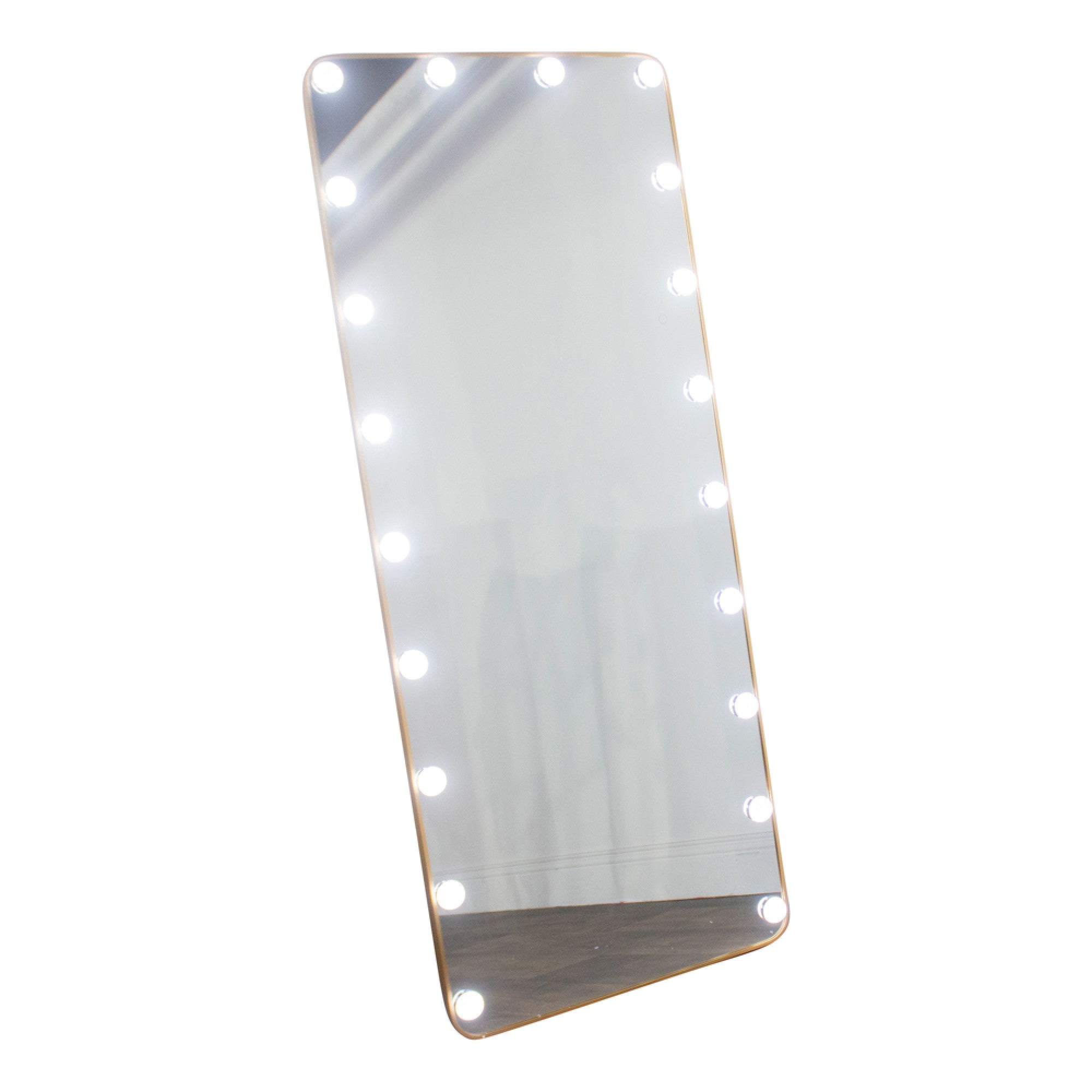 Renaissance mirror with LED lighting 170 x 70 cm gold-Renaissance Design Studio