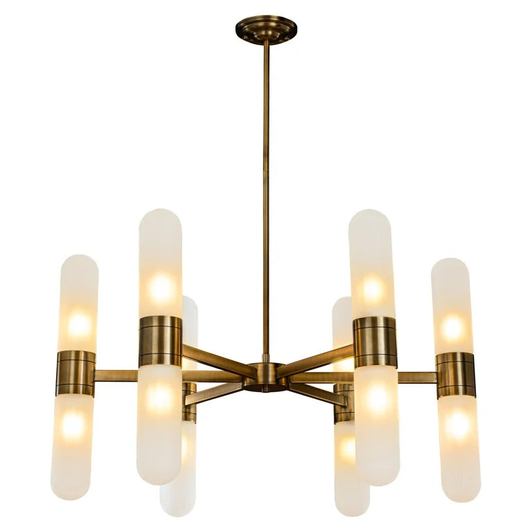 Renaissance Tanzy Bronze C handelier Reduced today-Renaissance Design Studio