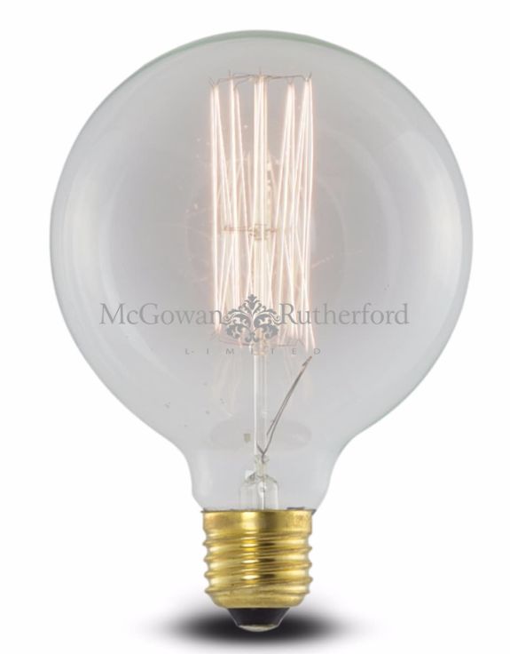 RETRO EXTRA LARGE LINE FILAMENT GLOBE BULB-Renaissance Design Studio