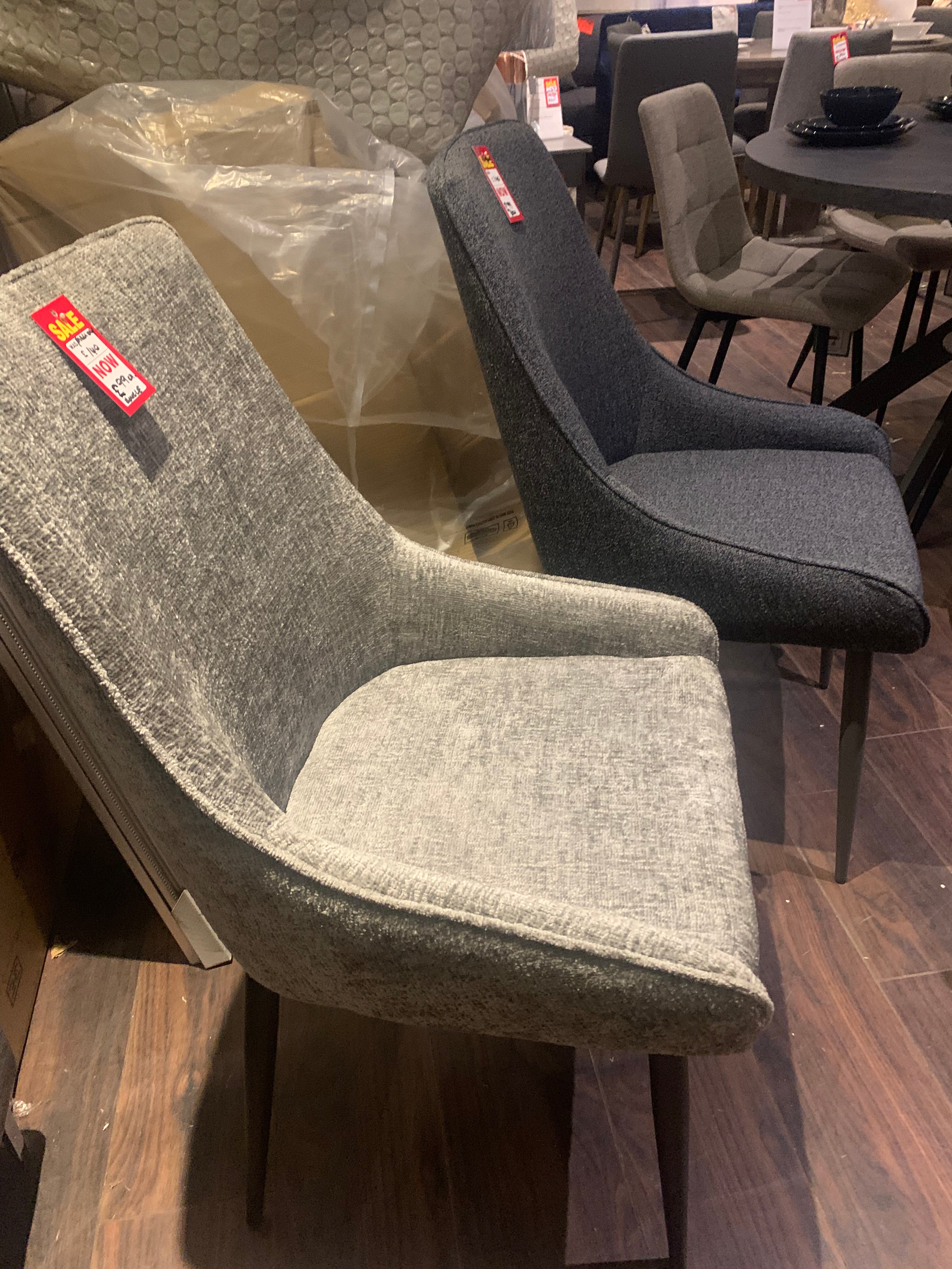 Rimini dining chairs set of 2 very reduced price for collection-Renaissance Design Studio