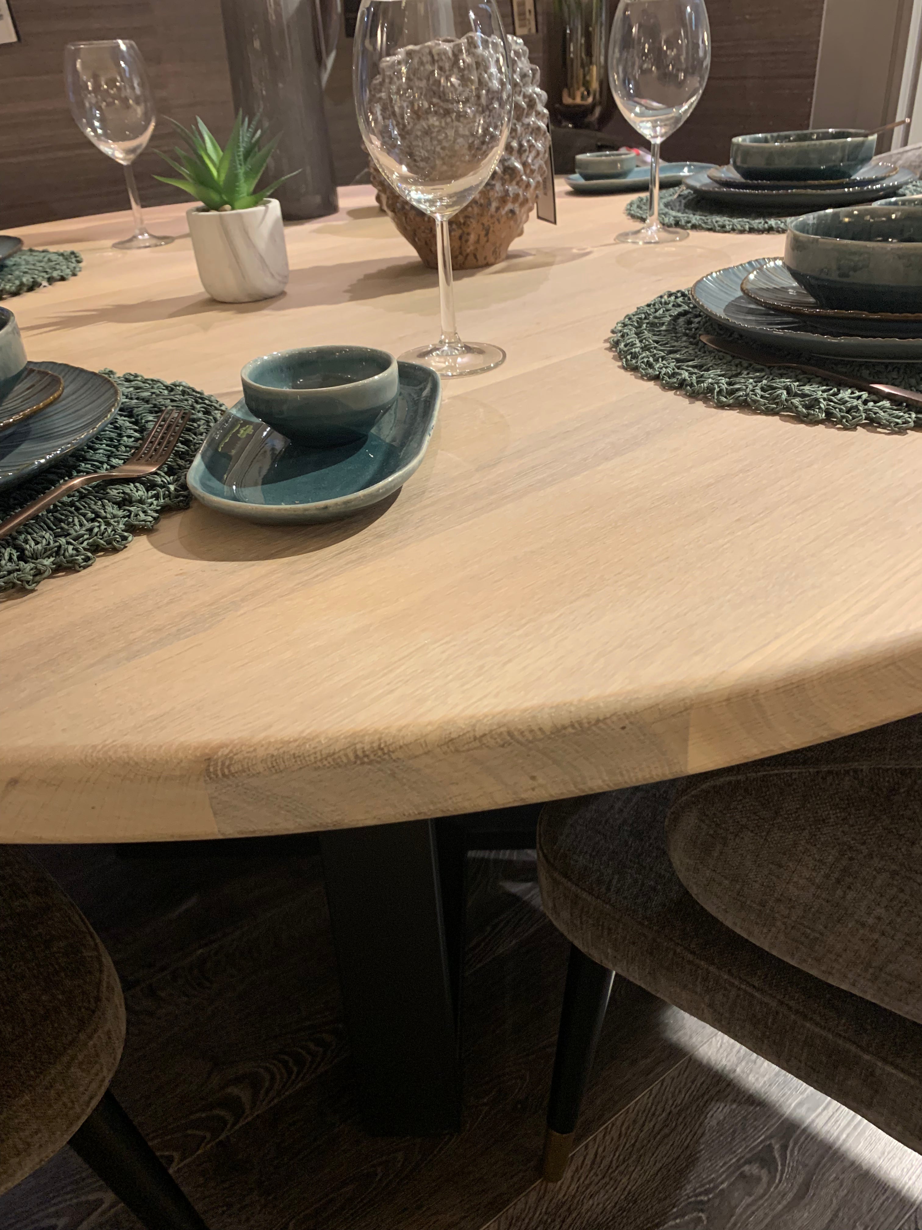 Riviera Dining Table 150cm w spider leg less 40%-Renaissance Design Studio
