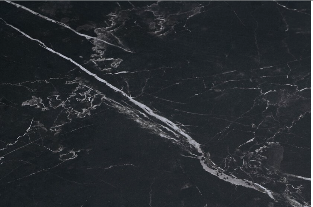 Rocco black dining table 180 cm with brushed brass leg-dining table-Renaissance Design Studio