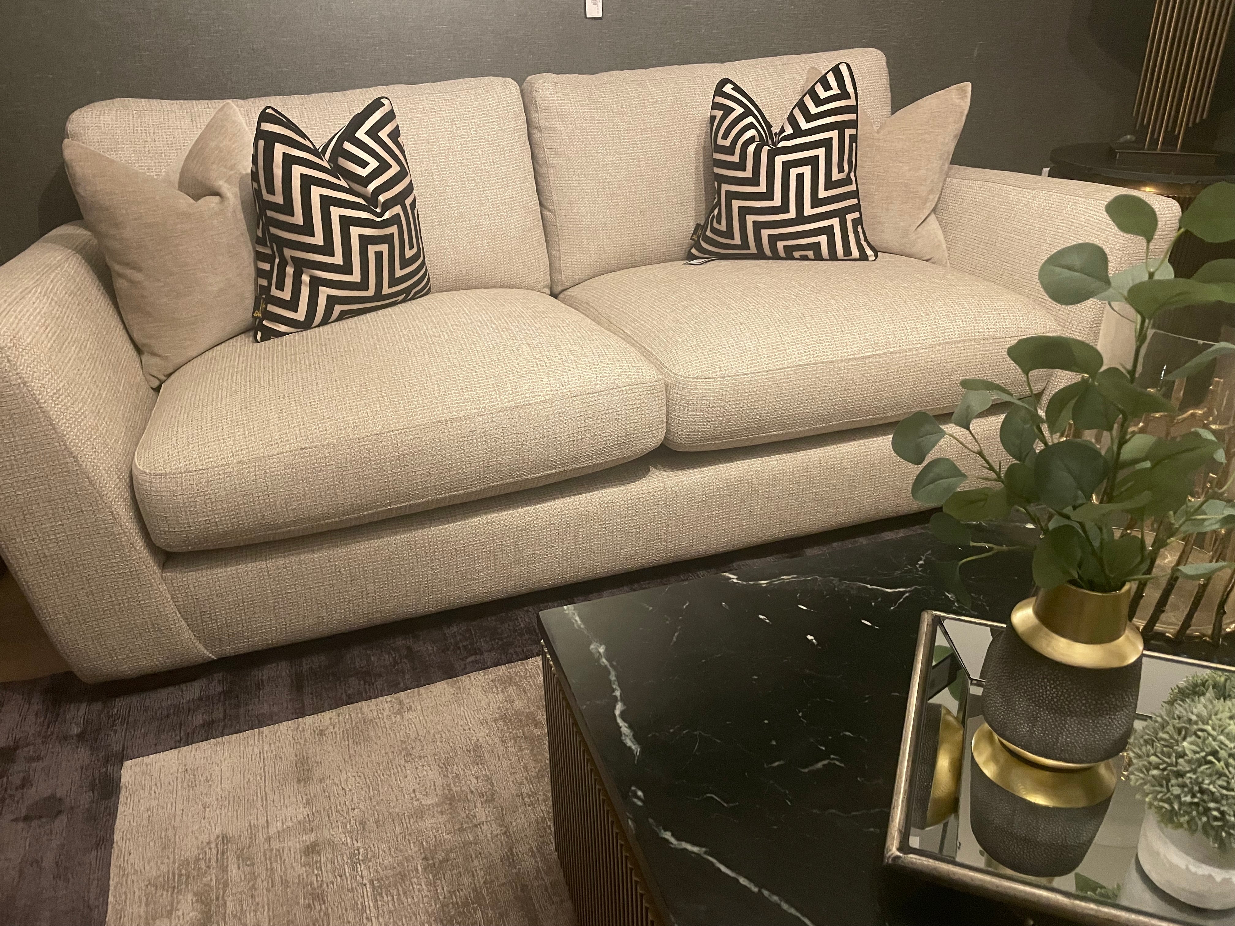 Romeo bespoke sofa collection with free scatters custom stock clearance on display-Renaissance Design Studio