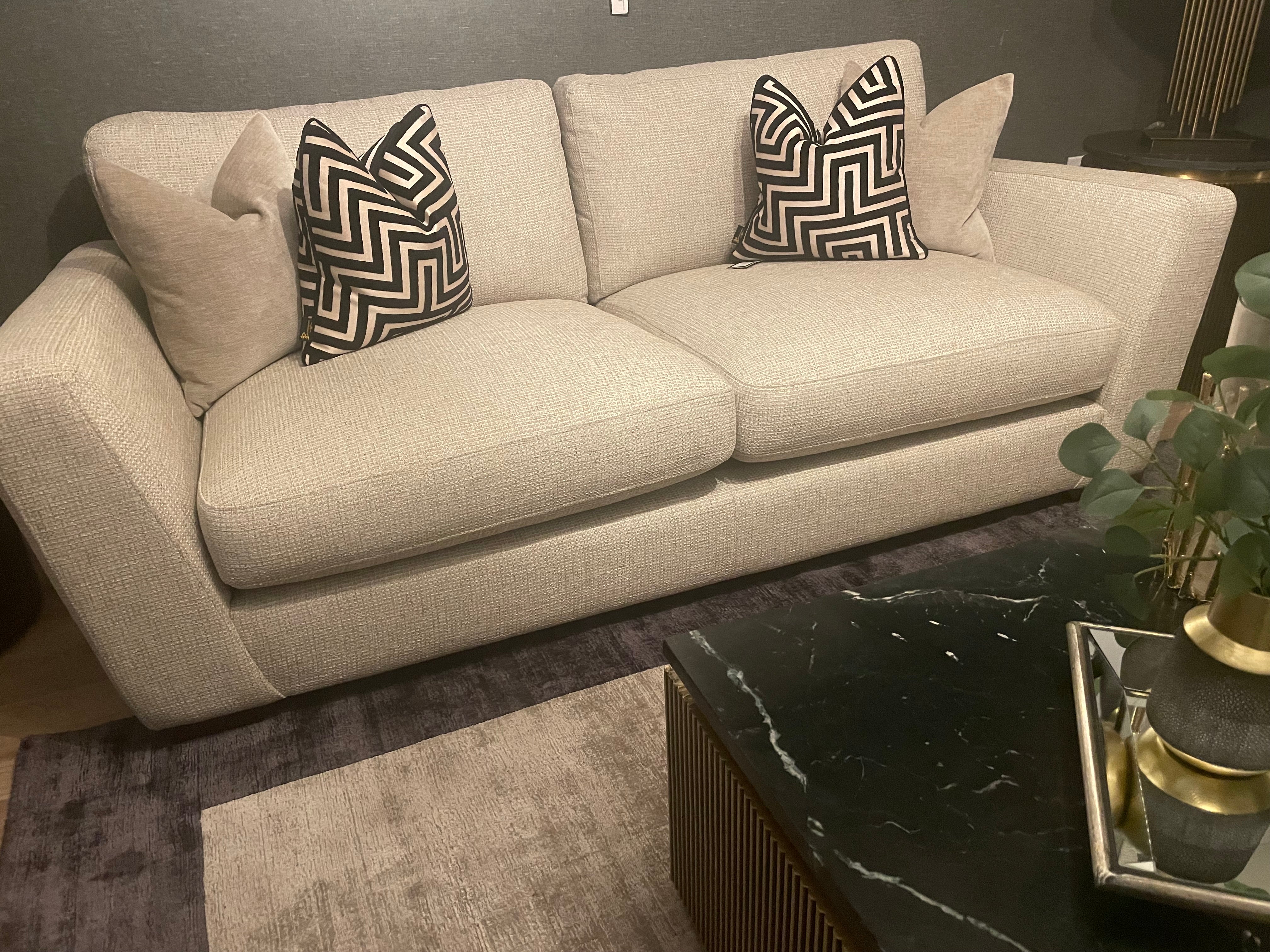 Romeo bespoke sofa collection with free scatters custom stock clearance on display-Renaissance Design Studio