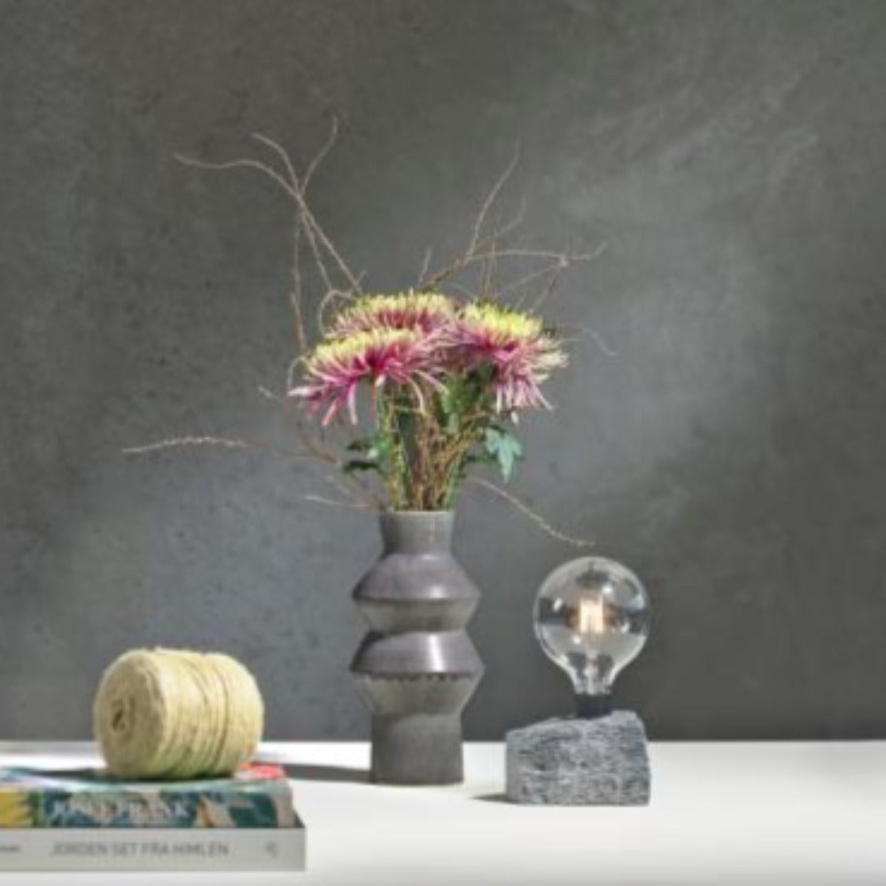 Rosi stoneware Vase 14 x 30 cm-Renaissance Design Studio