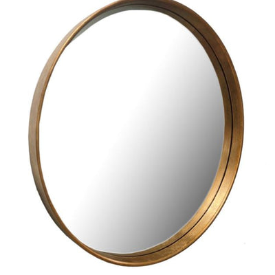 Round Deep Frame Gold 70 CM Mirror NOW HALF PRICE