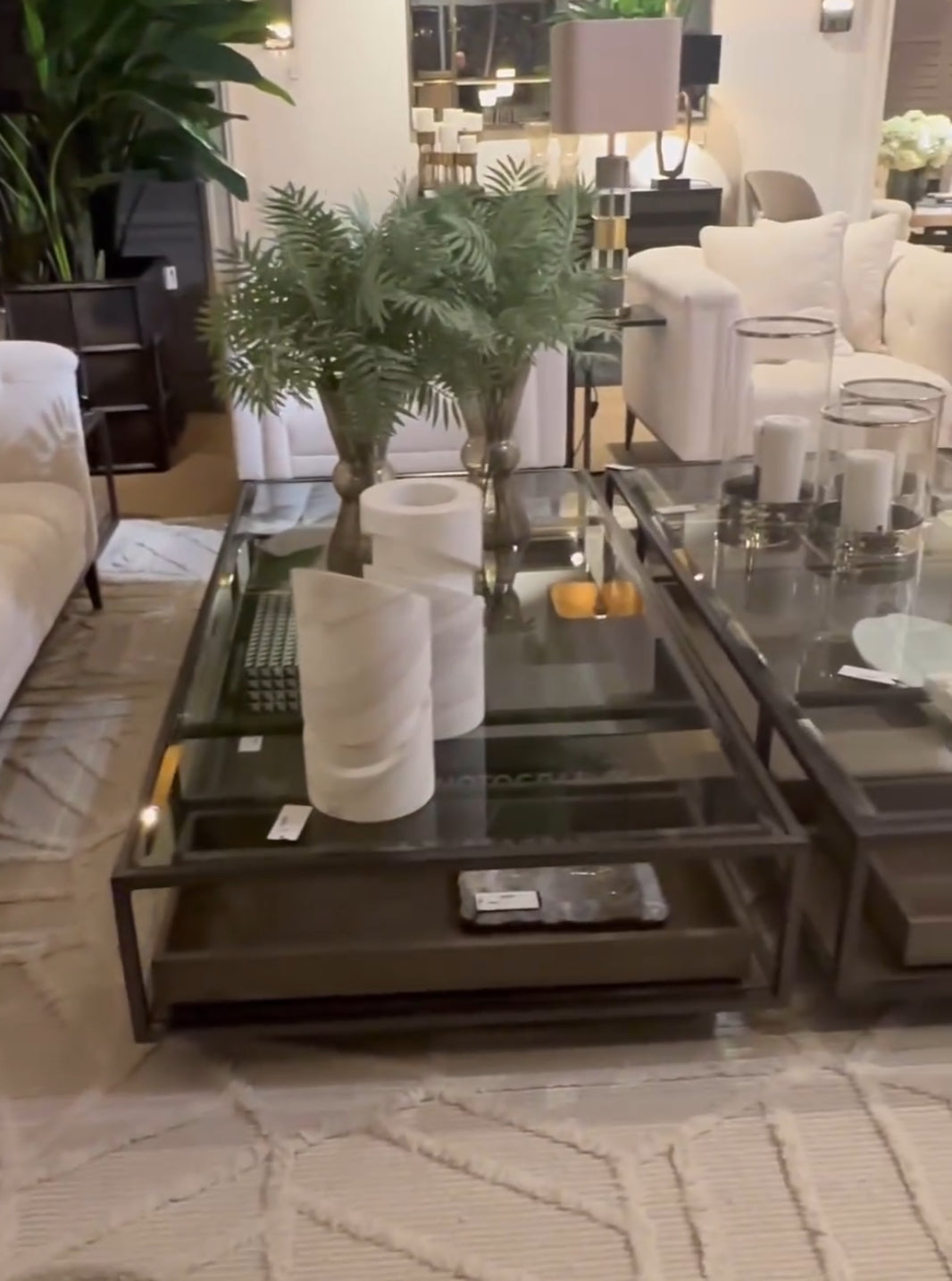 Roxton Bronze Finish Side table by Eichholtz-side tables-Renaissance Design Studio