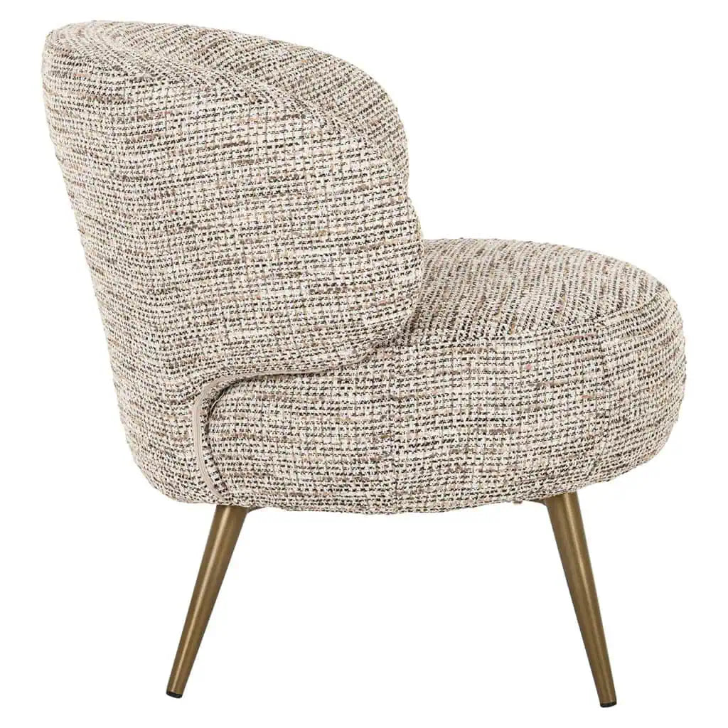 Sadie Accent Chair in Trendy Nature-accent chair-Renaissance Design Studio