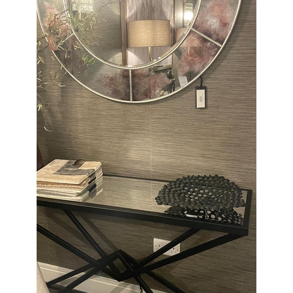 Sahara Distressed Round Mirror 100cm-Renaissance Design Studio