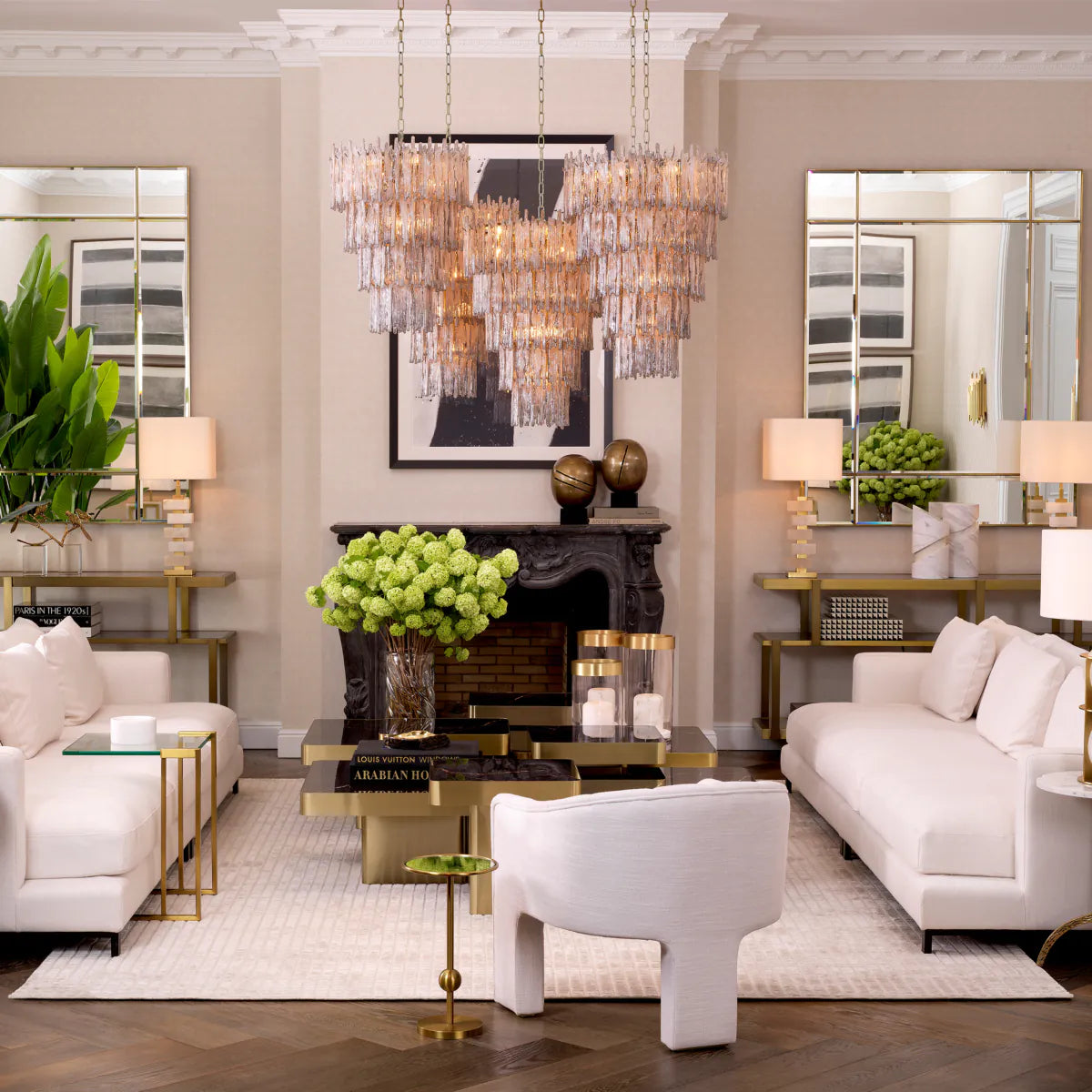 Saint Roch Wall Light S and D by Eichholtz-Chandelier-Renaissance Design Studio