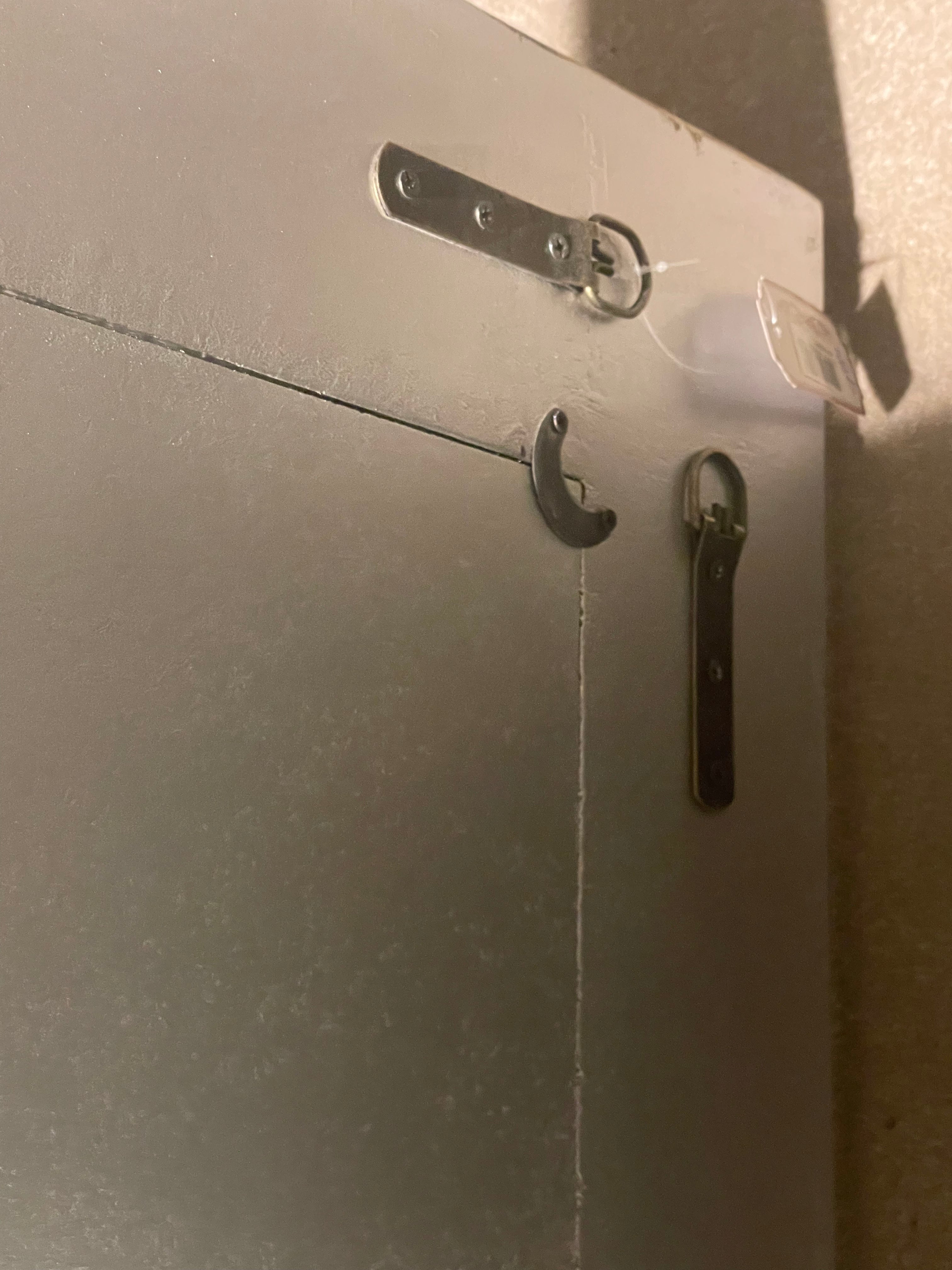 Sampson Rectangle large mirror champagne reduced to clear Last one Sold as seen-Renaissance Design Studio