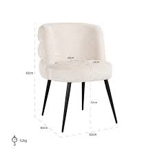 Sandra luxury Dining Chair in Beige or Stone-Dining Chair-Renaissance Design Studio