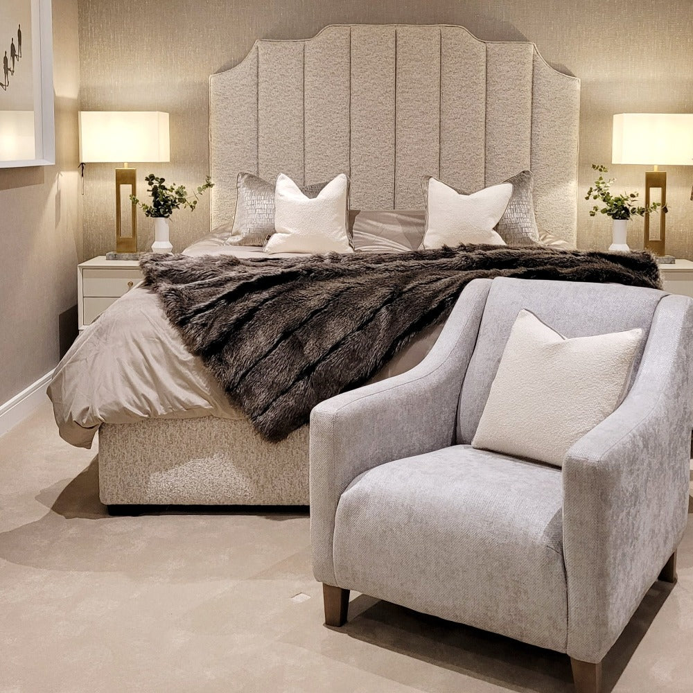 Santiago Art Deco custom made superking Bed-Renaissance Design Studio