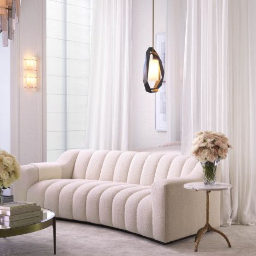 Santos Pendant Alabaster Fitting by Eichholtz-Renaissance Design Studio