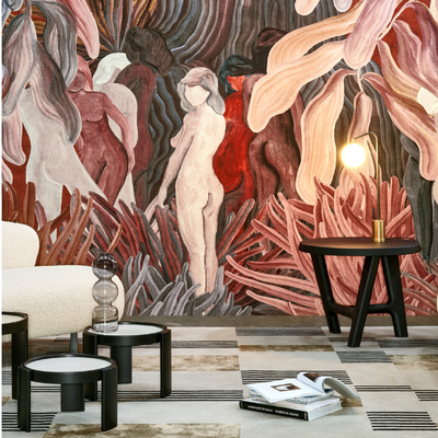 Secret Silhouette Couture Designer Wallpaper By Arte
