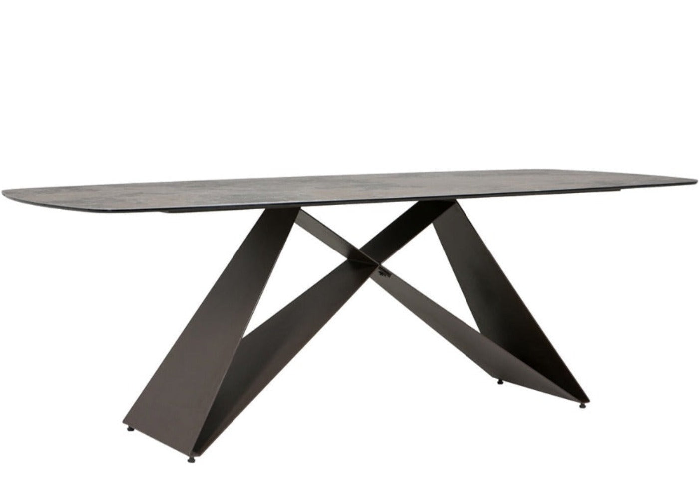 Selby ceramic large black Dining table 220 cm reduced-Renaissance Design Studio