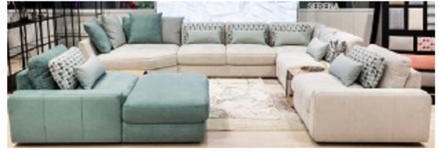 Serena modular Extra Large Cinema sofa group-cinema sofa-Renaissance Design Studio