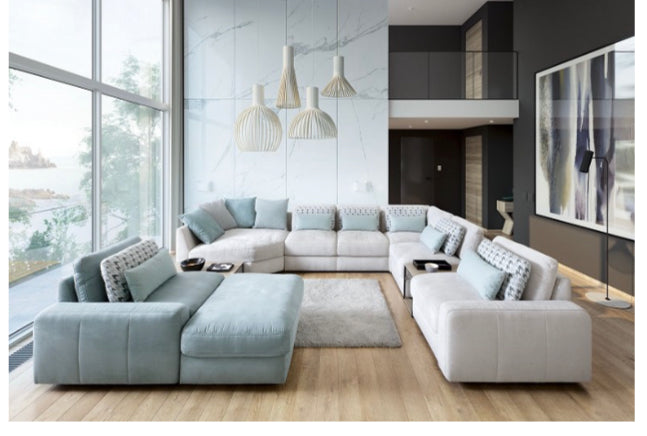 Serena modular Extra Large Cinema sofa group-Renaissance Design Studio