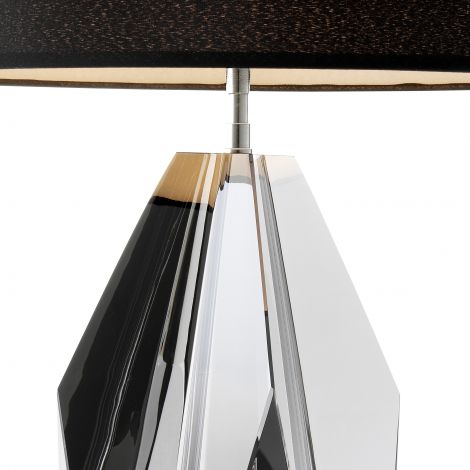 Setai smoked glass table lamp by Eichholtz-Renaissance Design Studio