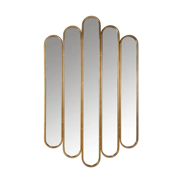 Shelton Art Deco Gold Mirror-Renaissance Design Studio