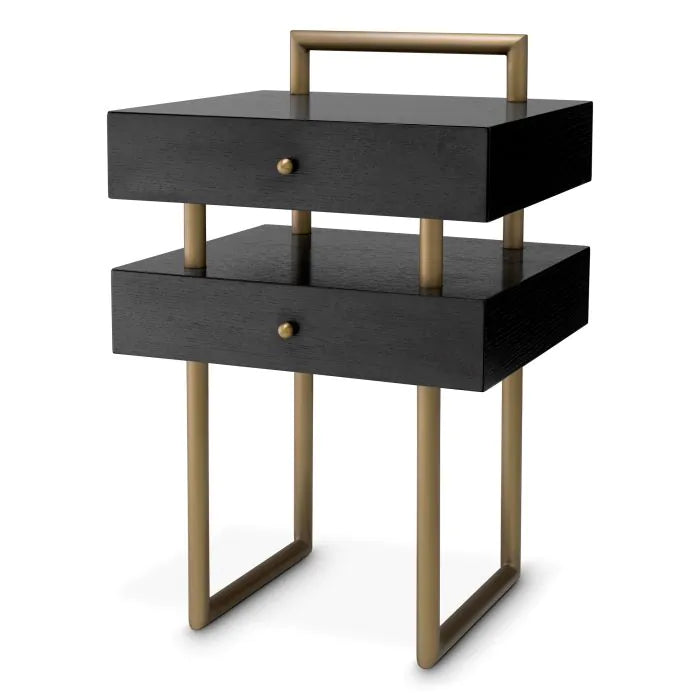 Side Table BEDINI by Eichholtz-bedside table-Renaissance Design Studio