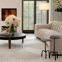 Side Table Kubu  Bronze finish by Eichholtz.