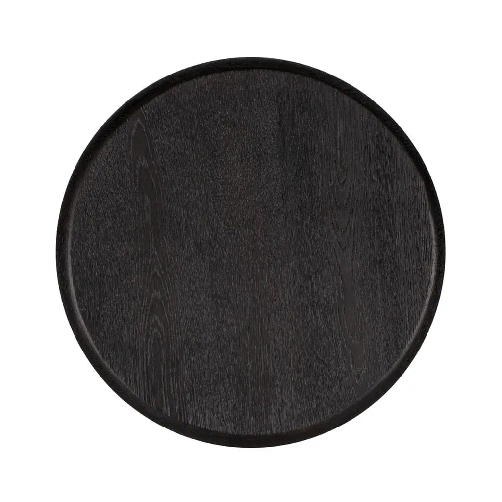 Side table Macaron Black rustic-Renaissance Design Studio