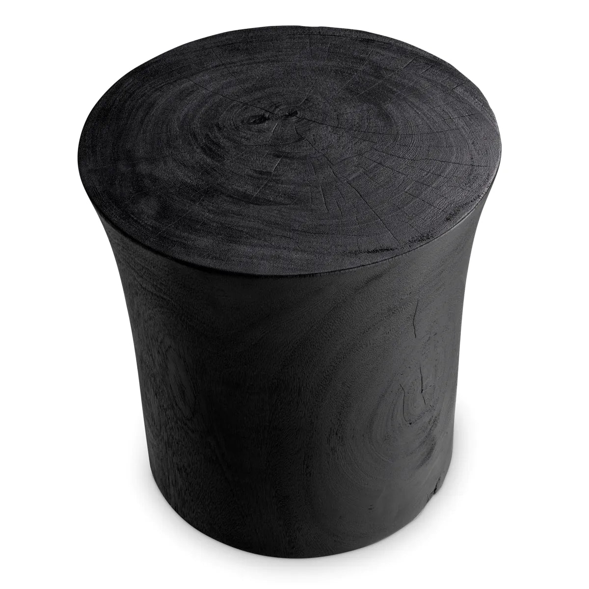 Side Table Osias Burnt suar wood by Eichholtz Save 50%-Renaissance Design Studio