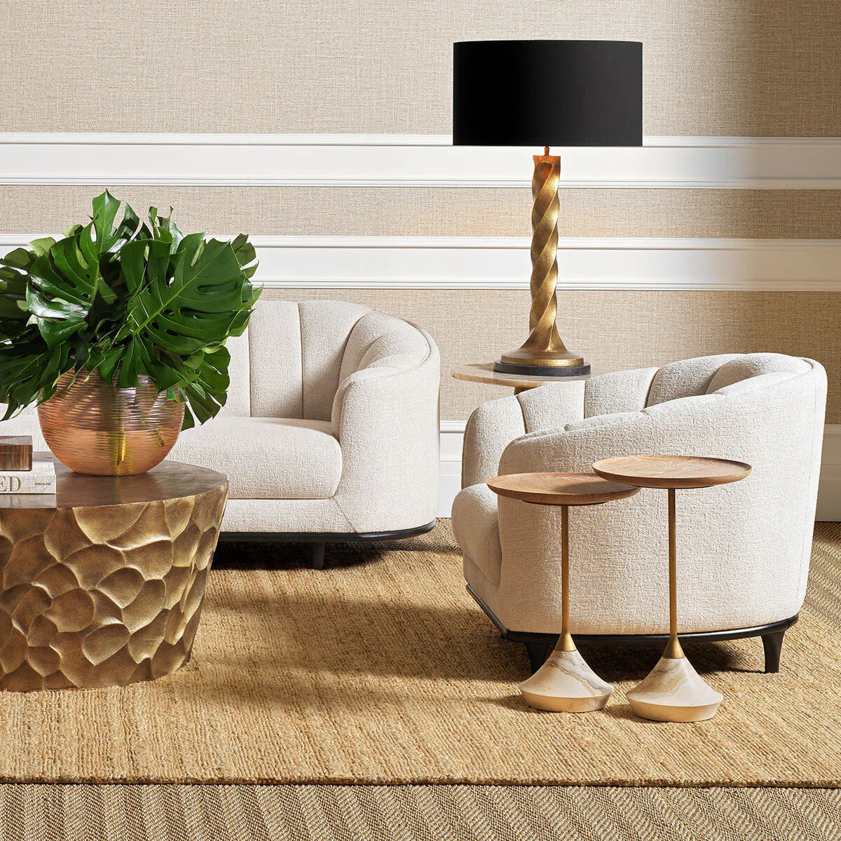 Side Table Puglia set of 2 by Eichholtz-Renaissance Design Studio