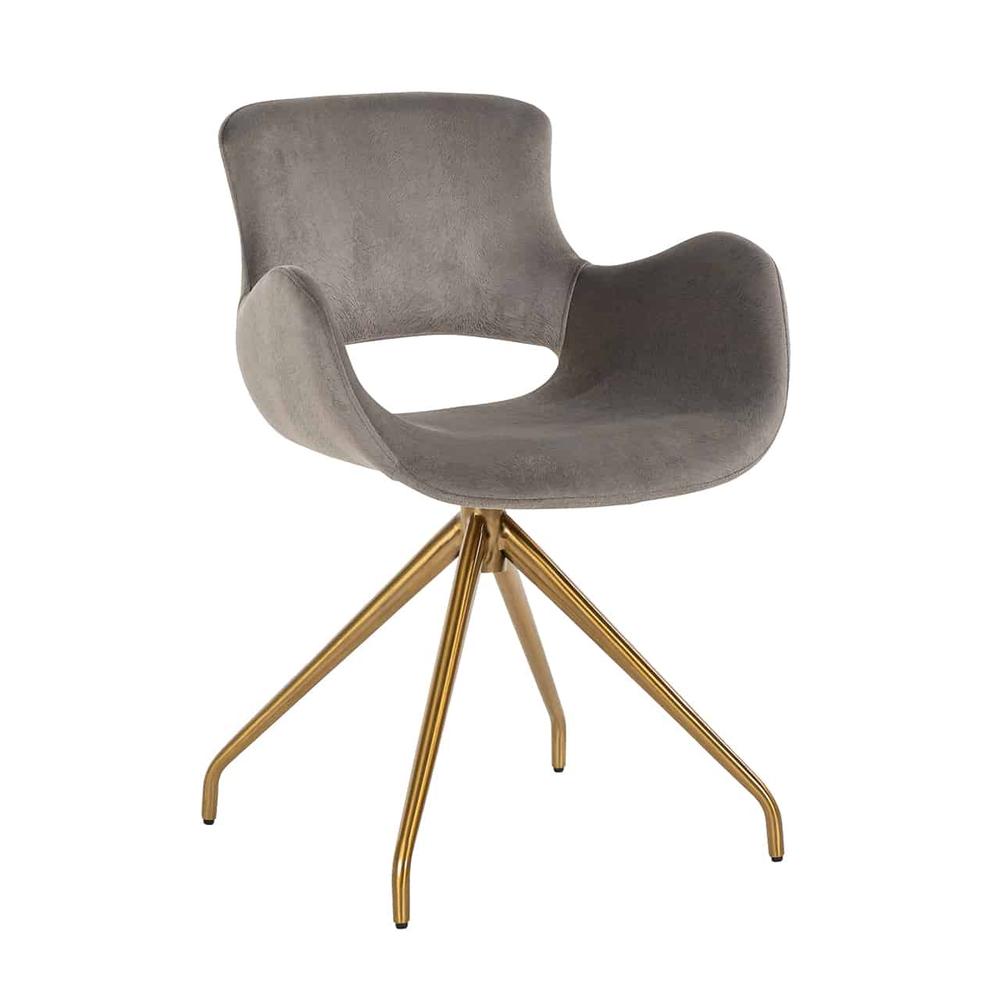Sienna Swivel Dining Chair-Renaissance Design Studio