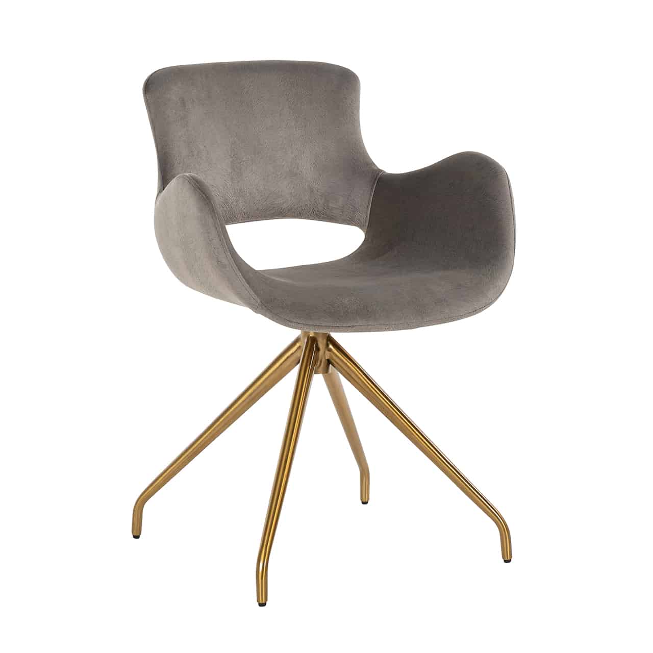 Sienna Swivel Dining Chair-Renaissance Design Studio