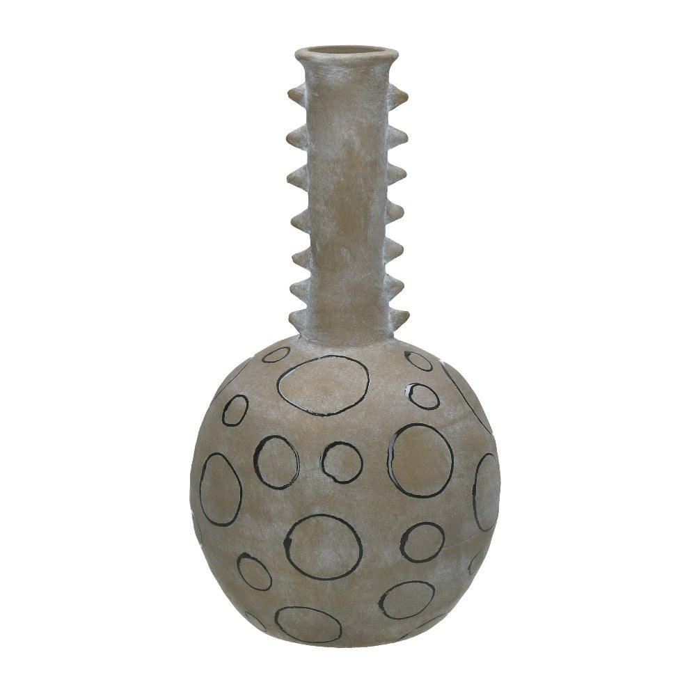 Skywalk Mali Earthenware Vase-Renaissance Design Studio