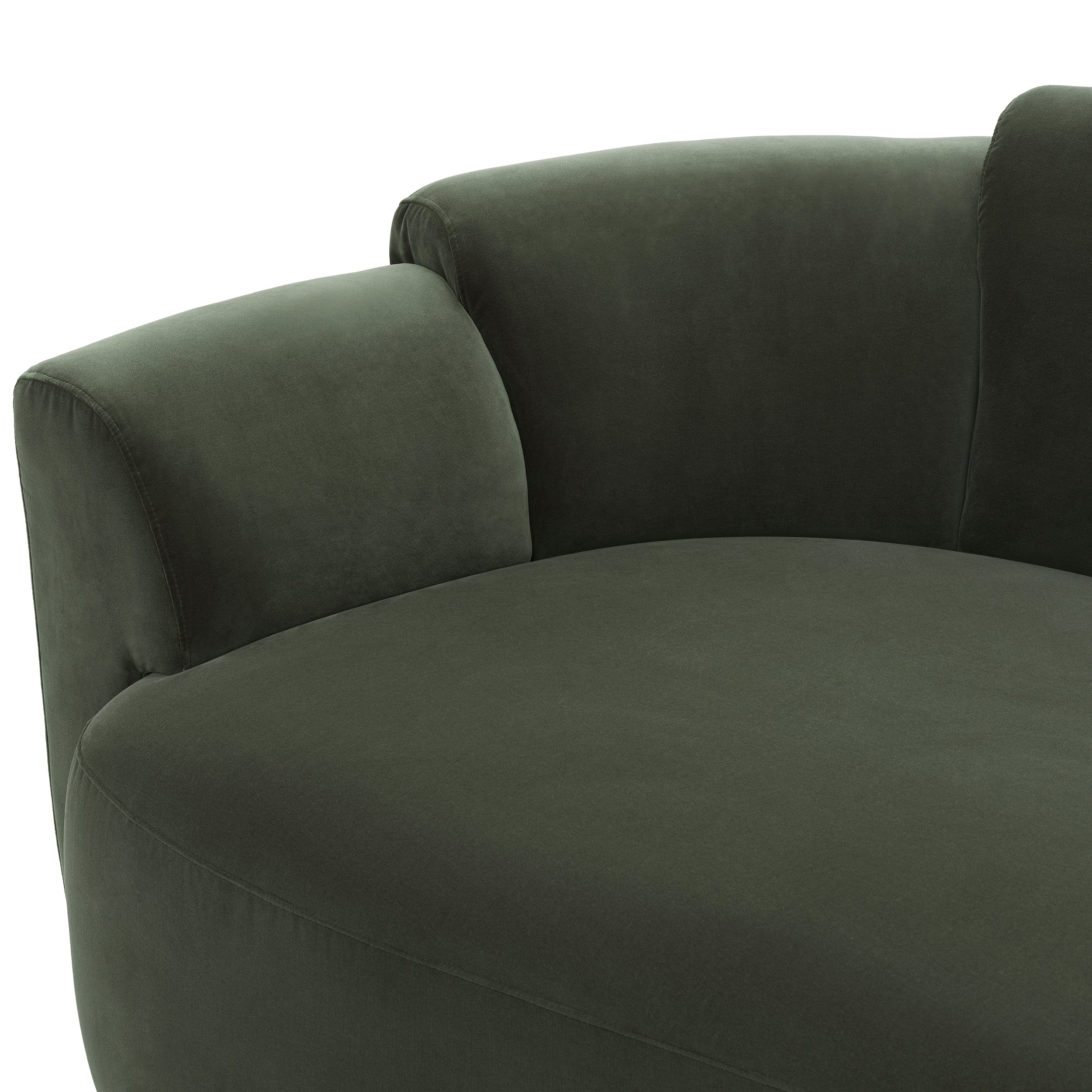 Sofa Marbella L Torrin green velvet by Eichholtz-Sofa-Renaissance Design Studio