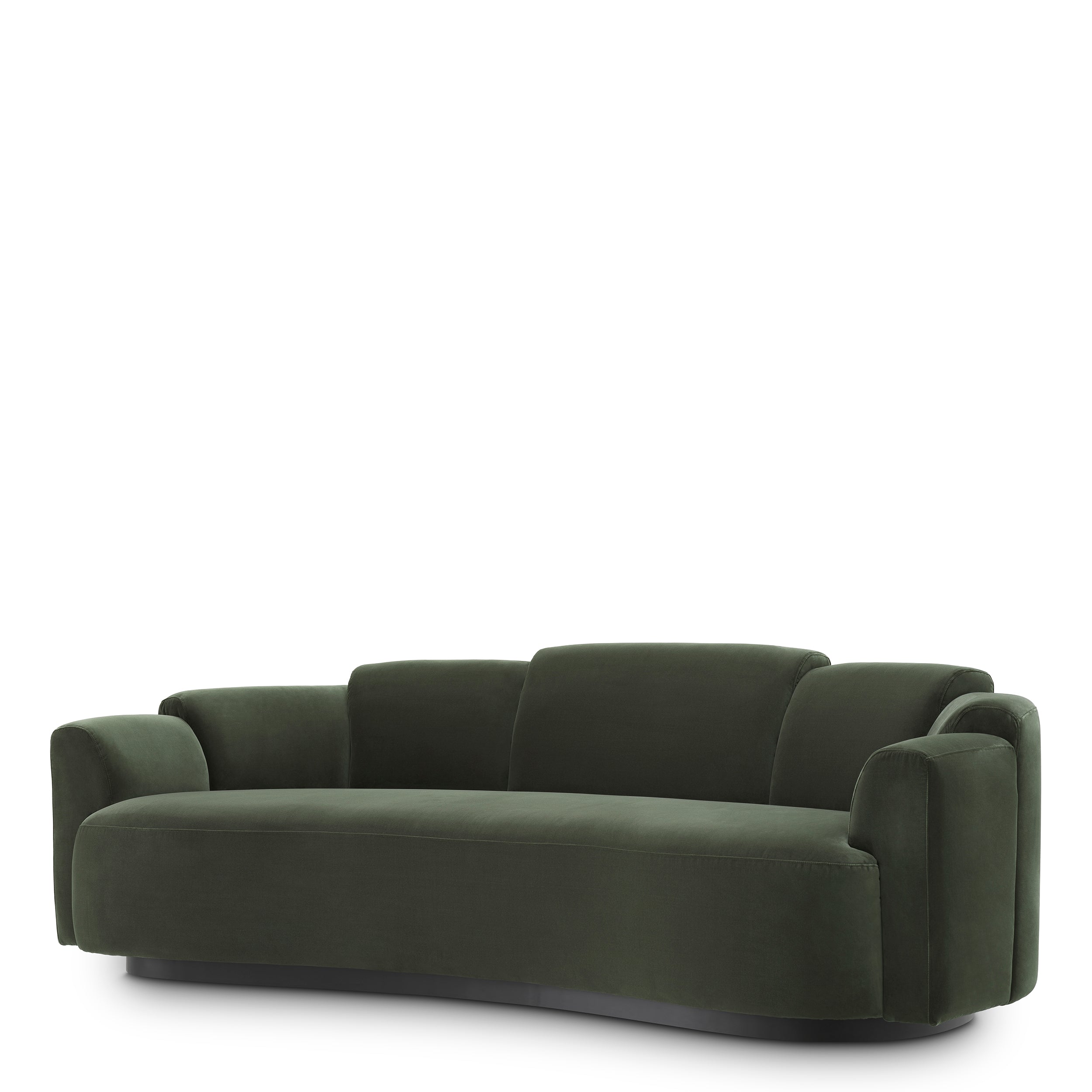 Sofa Marbella L Torrin green velvet by Eichholtz-Sofa-Renaissance Design Studio