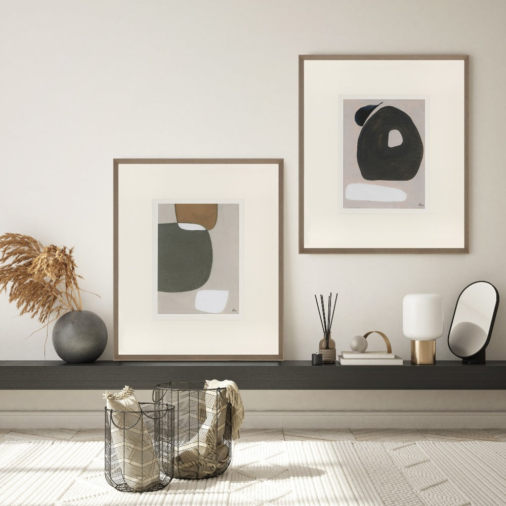 Softness Framed wall art-Renaissance Design Studio