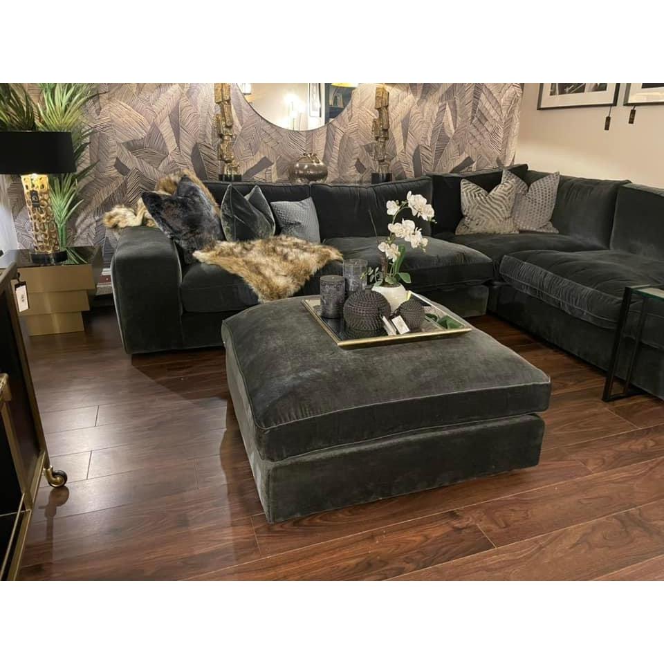 Solace oversized Cinema Sofa Kyra Indigo by Westbridge-Renaissance Design Studio