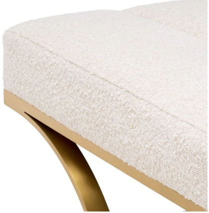 Stool Adonia by Eichholtz reduced by 30% ex display Outlet Sore deal-Renaissance Design Studio