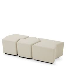 Stool Filbert Set of 3 by Eichholtz-Renaissance Design Studio
