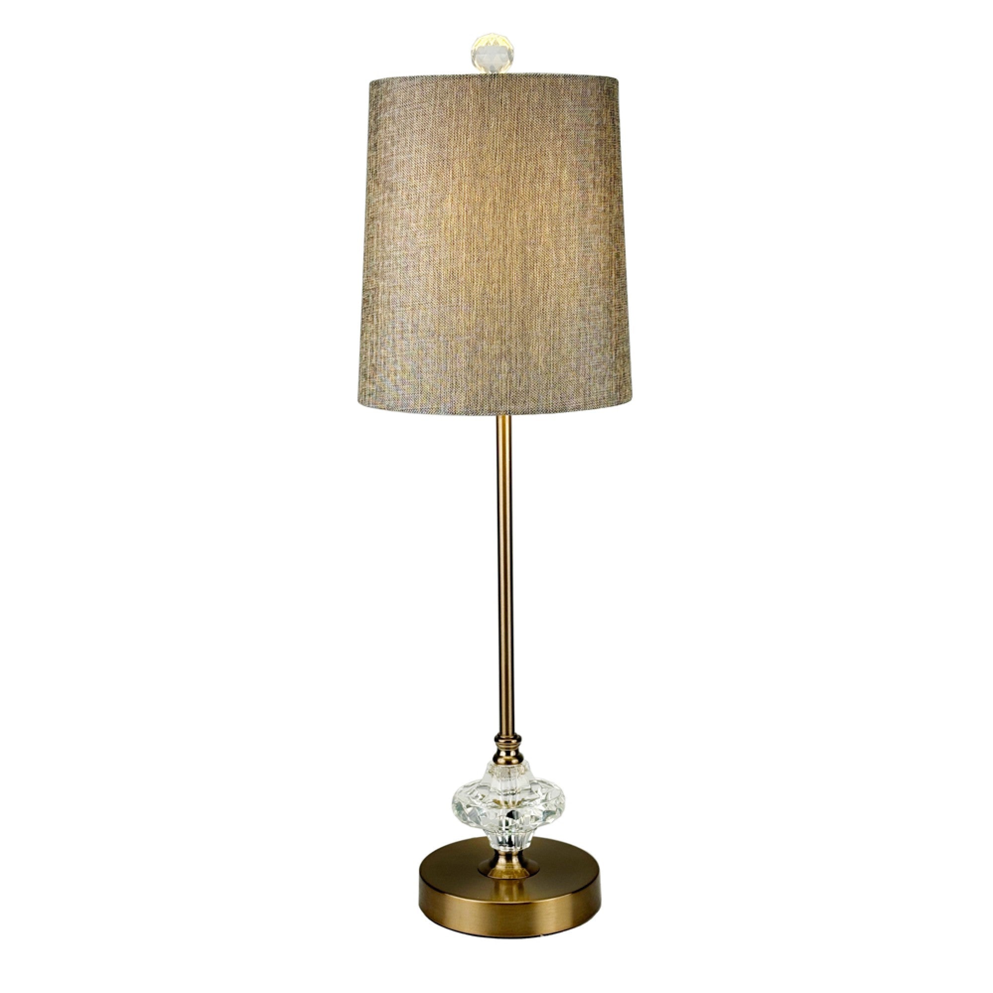 Super Stylish Buffet Table Lamp with shade in choice of colours-Renaissance Design Studio