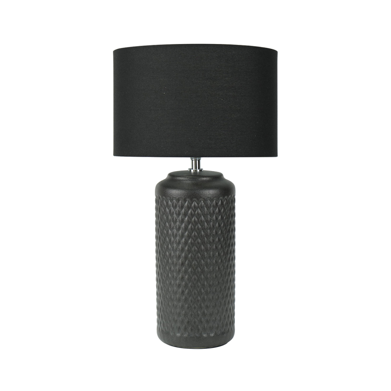 Susanne Black Table lamp with black shade REDUCED-Table Lamp-Renaissance Design Studio